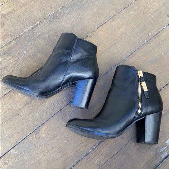 Aldo black heeled booties - Picture 3 of 5